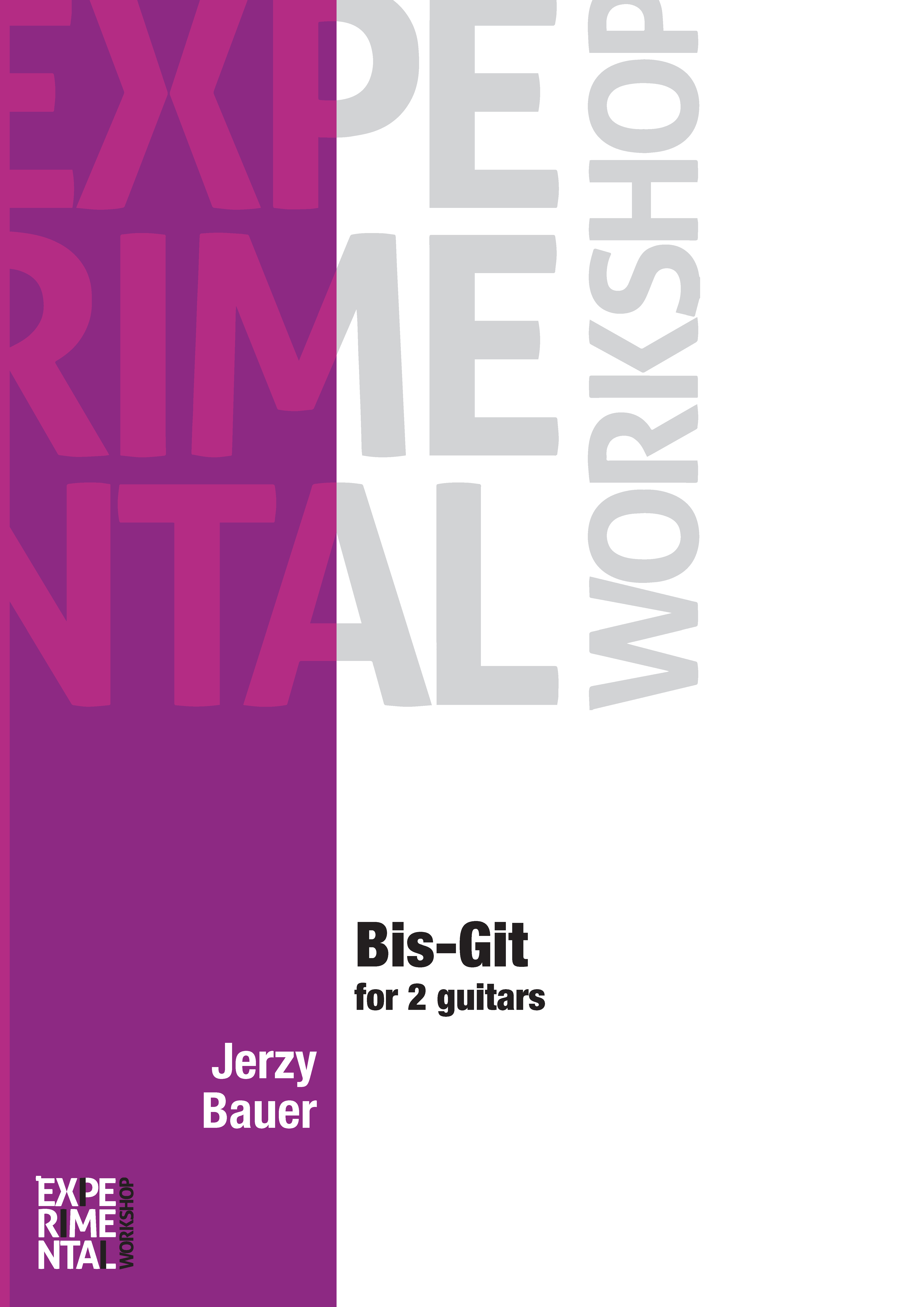Jerzy Bauer - Bis-Git for 2 guitars