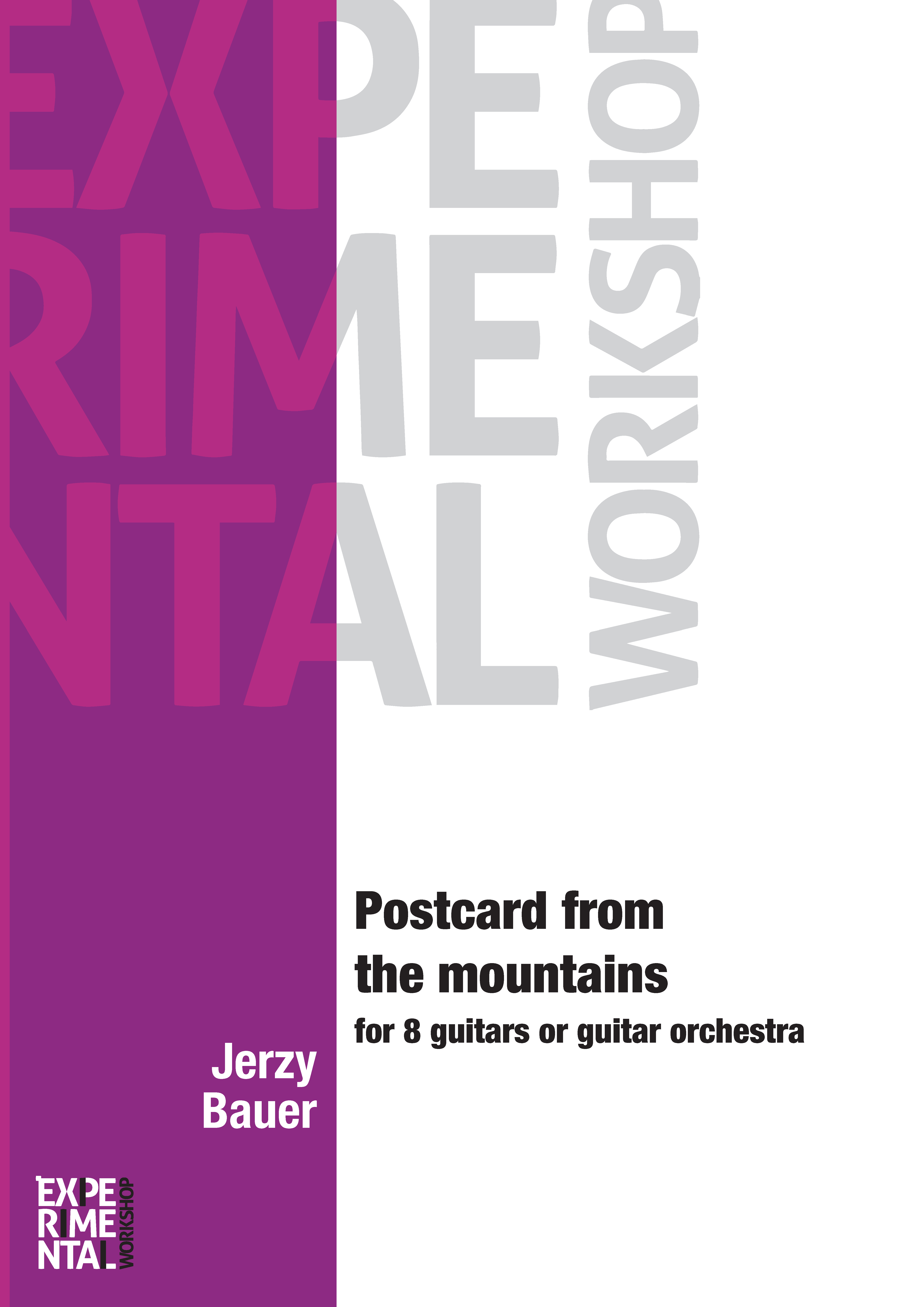 Jerzy Bauer - Postcard from the mountains